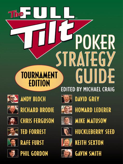 Title details for The Full Tilt Poker Strategy Guide by Andy Bloch - Available